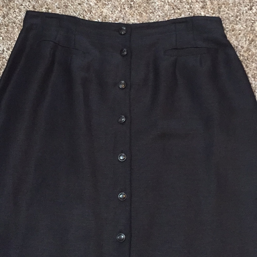 Liz Claiborne long linen/Rayon straight skirt